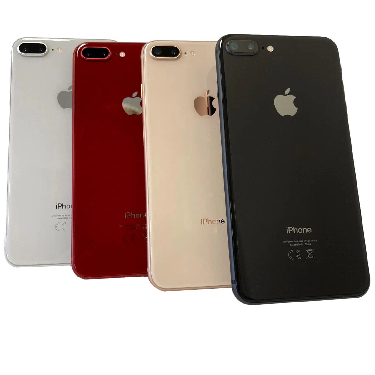 Apple iPhone 8+ Plus 64GB 128GB 256GB Unlocked Black Gold Silver Red, Average