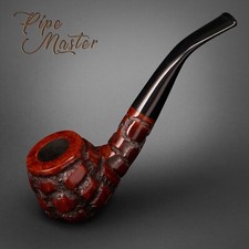 Mr. Brog SMALL HAND MADE WOODEN TOBACCO SMOKING PIPE 65 Prince Brown BRIAR + BOX