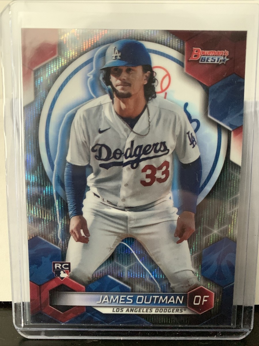 ウェア outman 2023 Bowman's Best JAMES OUTMAN RC #63 SP WAVE Refractor | eBay
