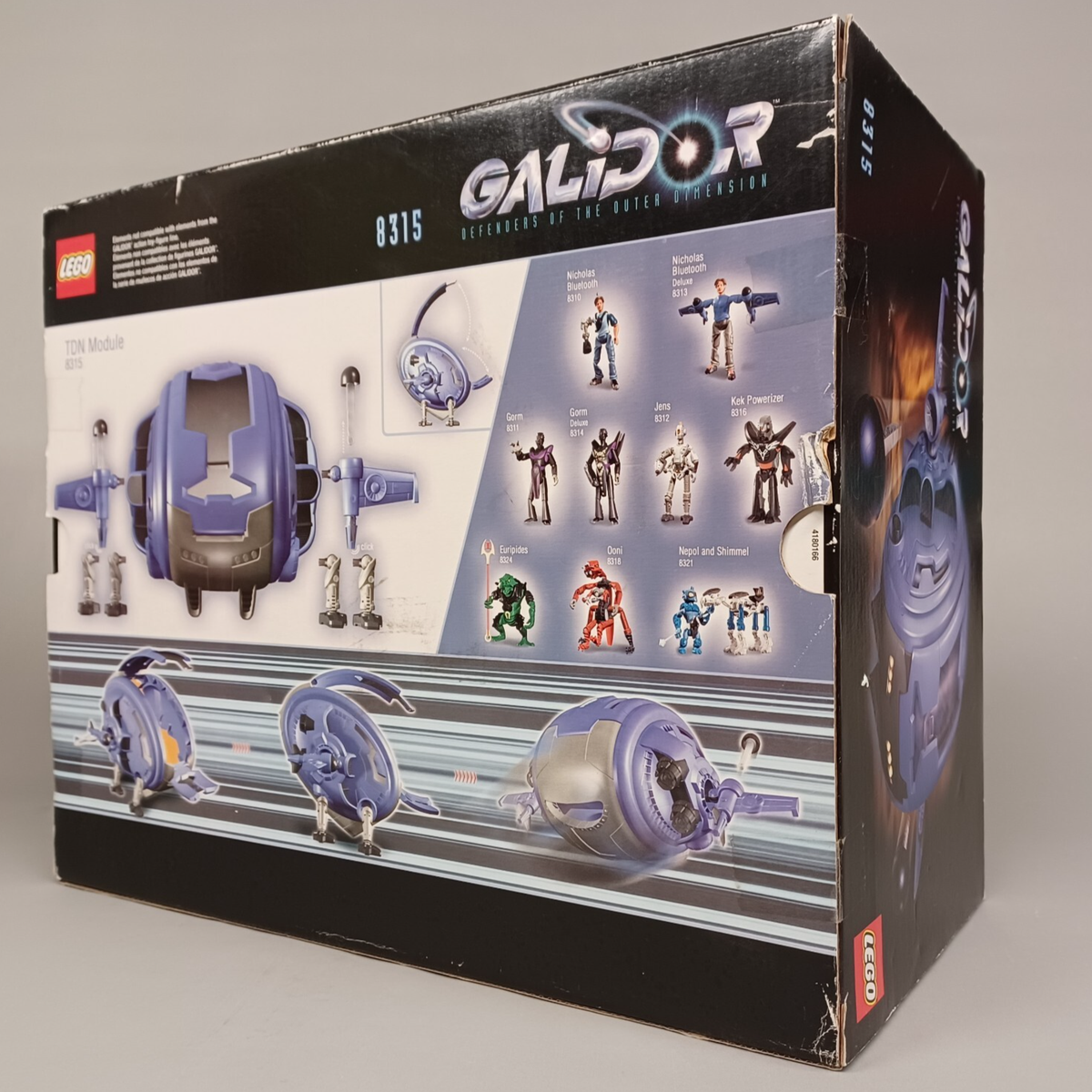 LEGO Galidor: TDN Module Spaceship (8315) - From 2002 - Sealed Box