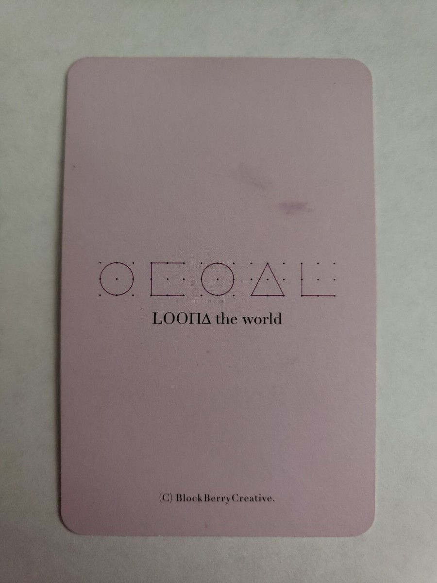 Rare, OOP》First Press Loona Love & Evil Limited Hyunjin Photocard