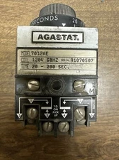 Agastat,7012AE,Time Delay Relay 20-200 Sec 120VAC