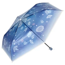 Wpc. Travel Folding Umbrella - Enoshima Aquarium Edition (jellyfish Color Ver.)