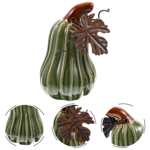  Pumpkin Ornaments Small Model Outdoor Decorations Collectible Figurine Decorate - Picture 1 of 12