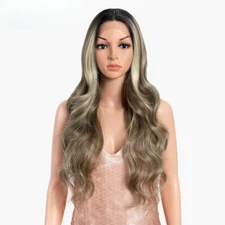 Synthetic Lace Front Wigs Body Wave Lace Wigs Black Women Heat Resistant Wigs