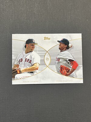 2021 Topps On-Demand Dynamic Duals #6 Roger Clemens + Pedro Martinez PR /1200