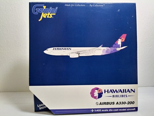 Gemini Jets 1:400 Hawaiian A330-200 MINT Unopened Die-cast Model NEW - Foto 5 di 7