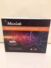 Muxlab 500081 Digital Audio Converter Dolby Digital to 2 RCA