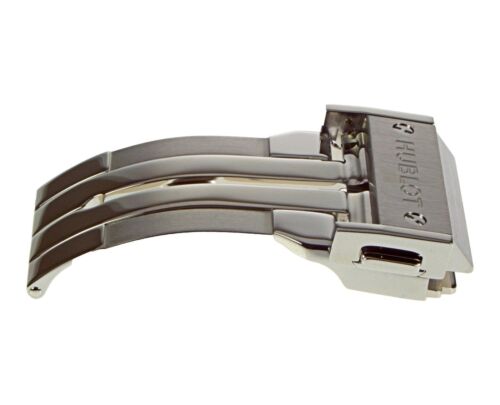 HUBLOT genuine steel deployment clasp für rubber straps for Big Bang 44 mm etc. - Picture 1 of 2