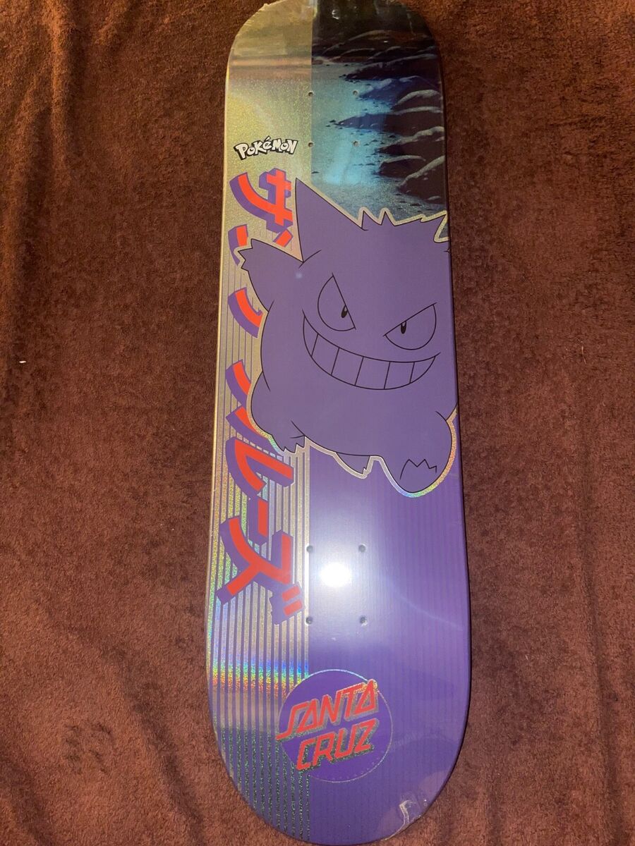Santa Cruz x Pokemon Blind Bag Gengar Skateboard Deck Santa Cruz x Pokemon Blind Bag Gengar Skateboard Deck