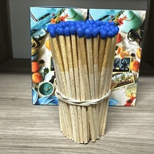 Safety Matches 4 inches 480 Count Strike On Box Bulk Kitchen/Camping/Fire/Candle