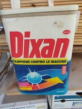 Fustino Dixan Vintage 1986 Cartone Con Coperchio Pubblicitario Premiatissima 86'