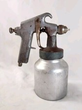 Vintage DeVilbiss Spray Gun P-CGA 502 w/ Tank UNTESTED