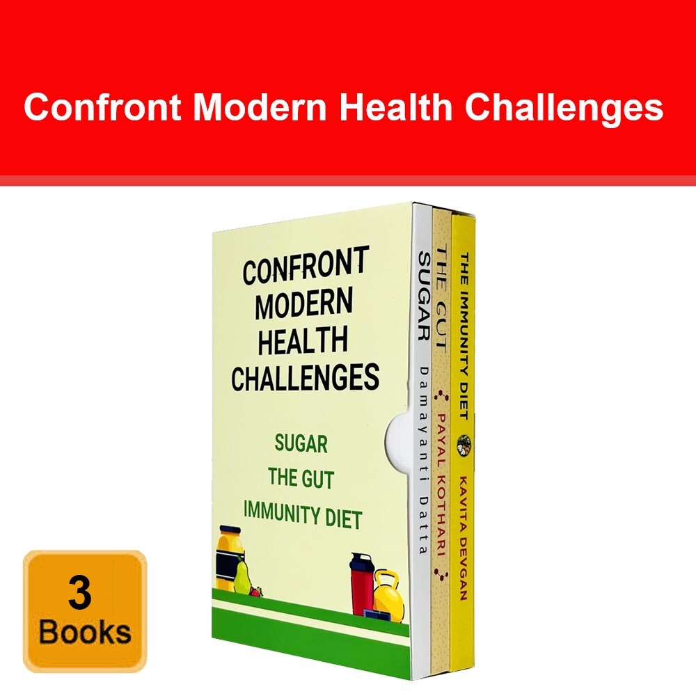The Immunity Diet, The Gut & Sugar 3 Books Collection Set NEW Pack