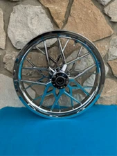 21X3.5 RAZOR PRODIGY DUAL DISC 21 FRONT WHEEL FOR HARLEY TOURING BAGGERS 2000-07
