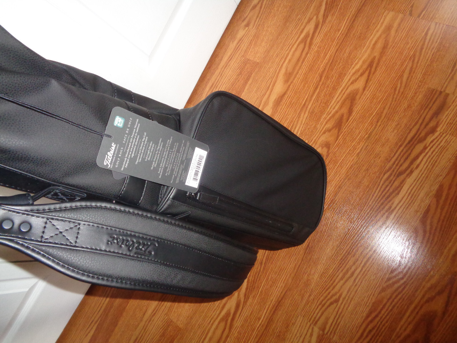 New Titleist Linksmaster Black carry bag CST eBay