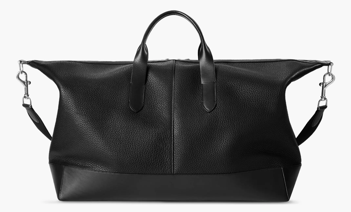 サンセリーテ NEW Shinola Canfield Holdall Leather Duffle Bag Black | eBay