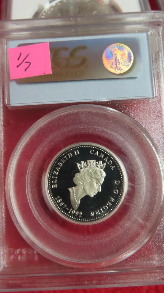 NGC 1992 Canada 25C Ontario PCGS PR 69 ULTRA CAMEO 25 CENTS - Image 4 of 4