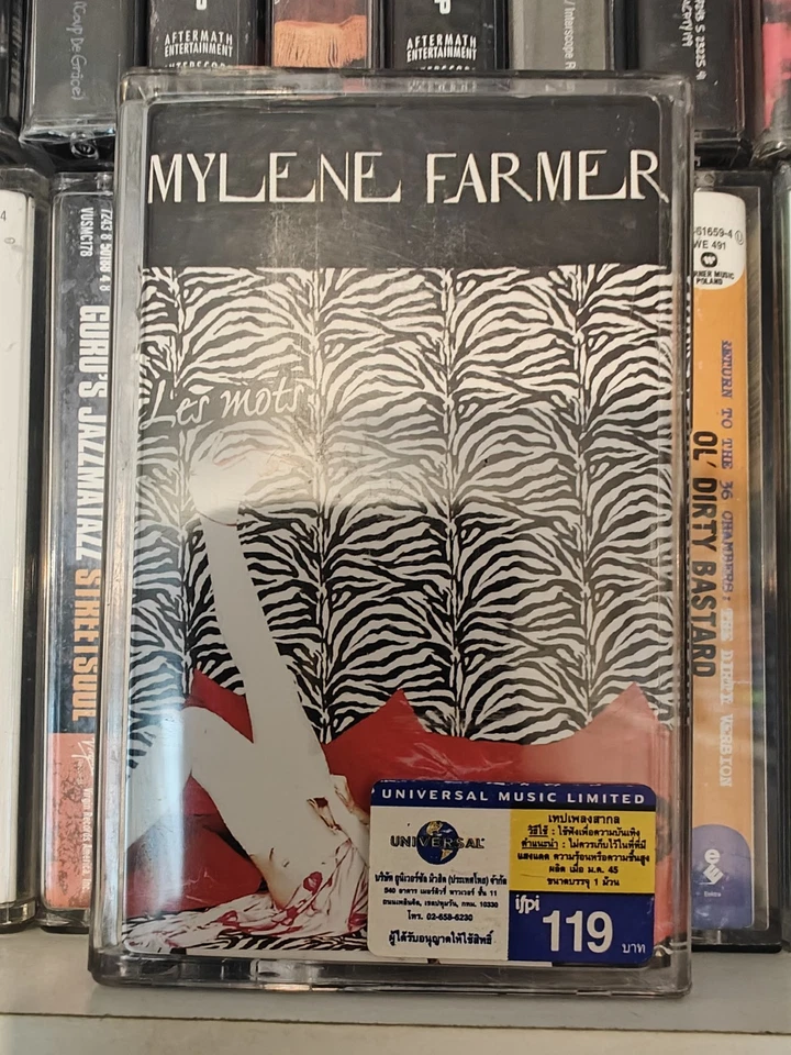 Mylene Farmer Les Mots FULLY PLAY GRADED cassette album - Image 3 of 4
