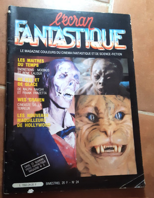 DAS FANTASTISCHE BILDSCHIRM NR.24 KINO - WES CRAVEN / CONAN SCHWARZENEGGER
