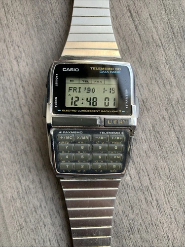 VINTAGE CASIO TELEMEMO 30 DATA BANK (1253) DBC-300 - Picture 1 of 13