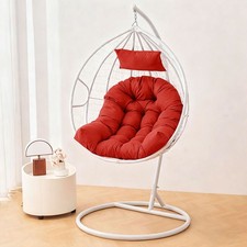 Waterproof Hanging Egg Chair Rattan Seat Pad Garden Patio Swing Chair Cushion UK