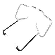 Saddlebag Bracket Guard Crash Bar Fit For Harley CVO Road Glide