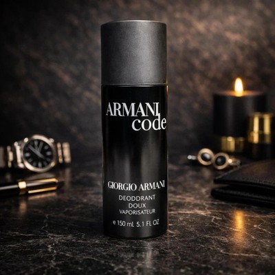 Giorgio Armani Code Deodorant Spray For Men LONG LASTING (150ml)- FREE SHIPPING