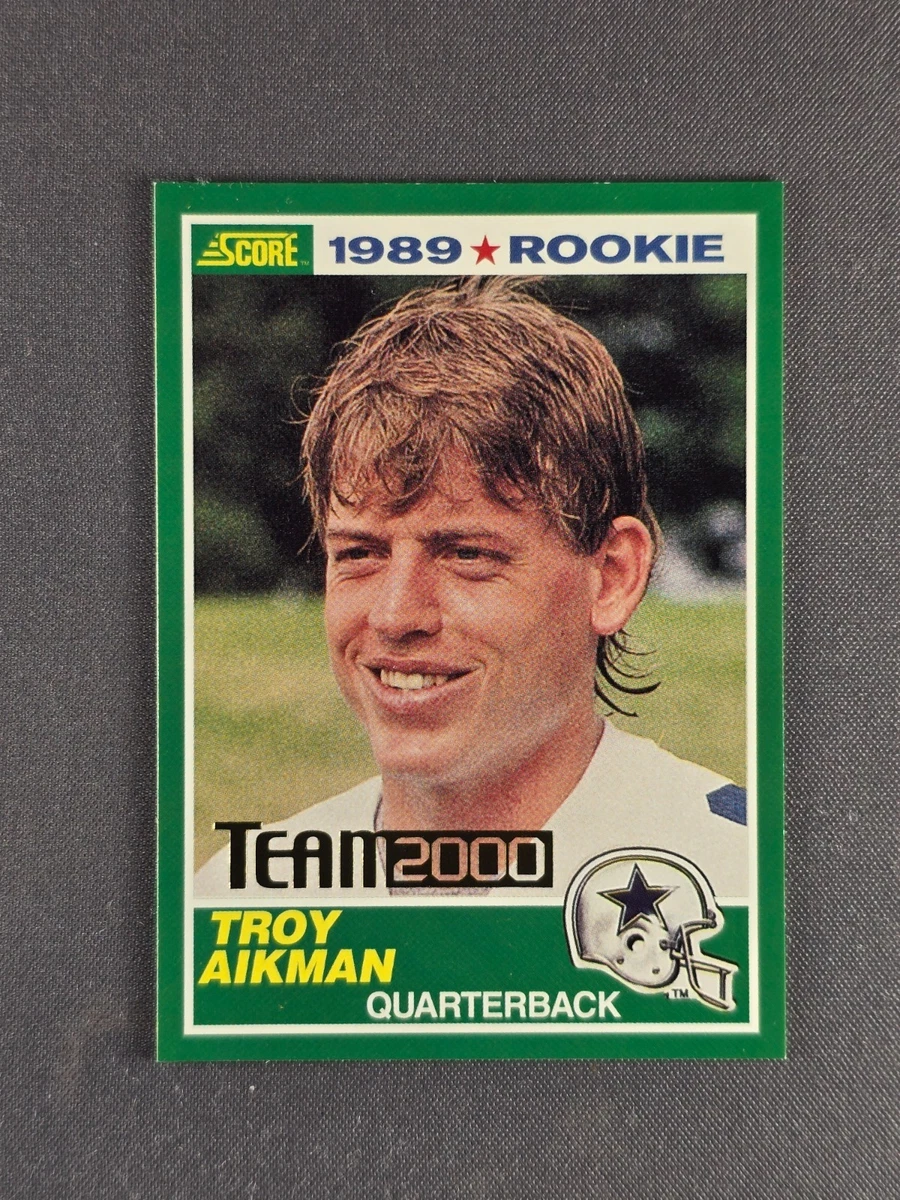 お値下げ可 PSA鑑定 1989年 TROY AIKMAN ルーキーカード Troy Aikman