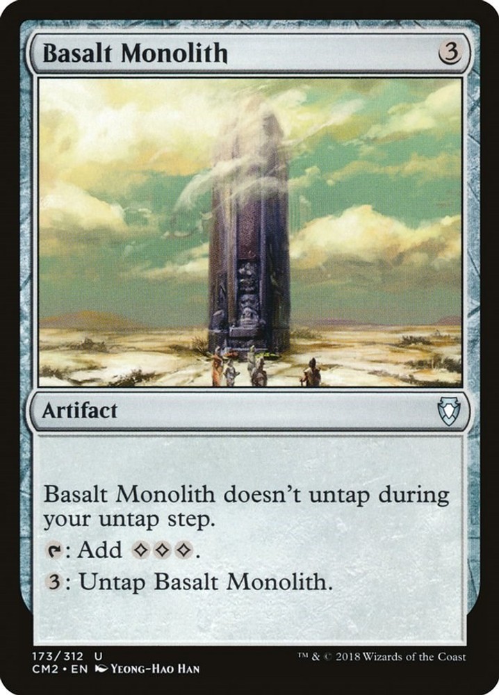 Basalt Monolith Commander Anthology Volume II Magic 173 Near Mint Uncommon