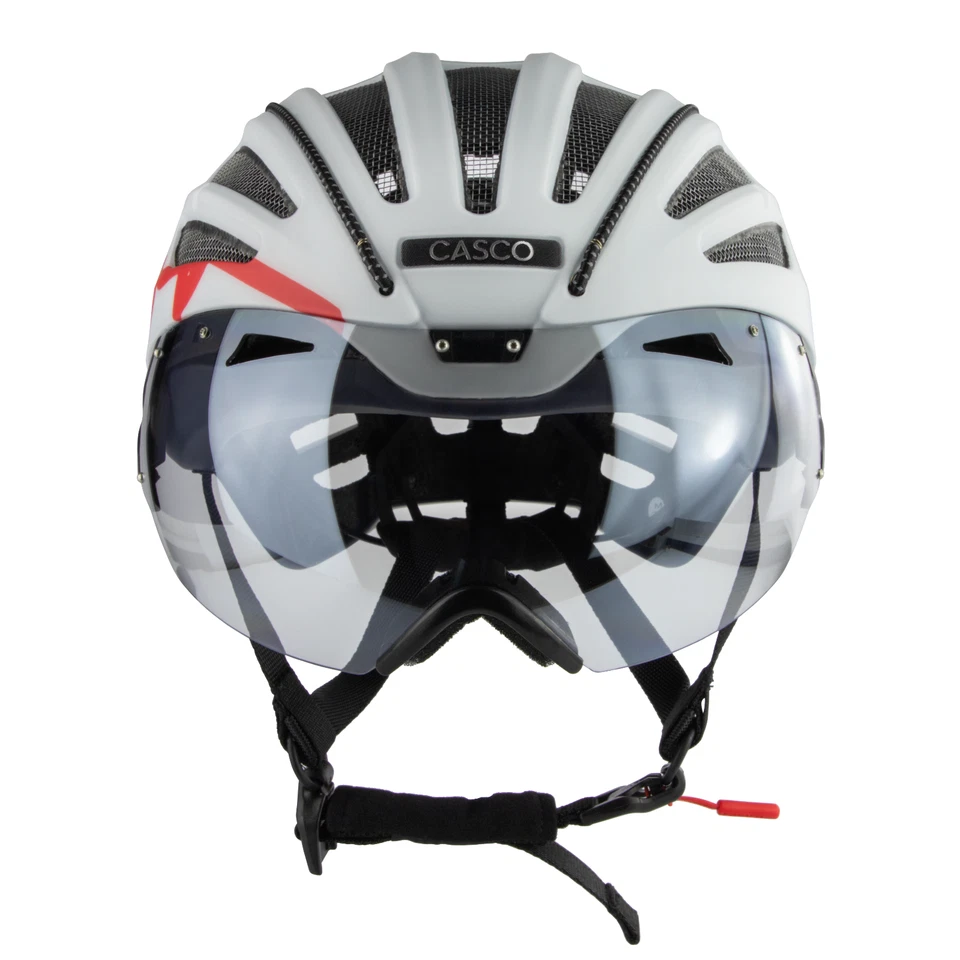 Fahrradhelm Casco SPEEDairo mit Vautron Visier Aero Liberty M 54 bis 59 cm - Bild 3 von 4