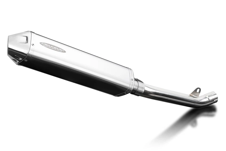 Kit silenciador de escape de acero inoxidable TriOval de 17" Slip On Kawasaki ZX-9R Ninja 2002-2003 Foto 2 de 4