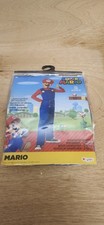SIZE SMALL 4-6 CHILD DISGUISE SUPER MARIO BROS DELUXE COSTUME SET W/PADDED BELLY