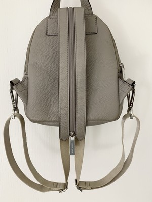 Michael Kors Erin Grey Convertible Mini Pebbled Leather Backpack Michael Kors Erin Small Women main image 2