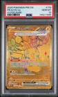 2025 POKEMON PRE EN-PRISMATIC EVOLUTIONS #179/131 PIKACHU ex HYPER RARE PSA 10