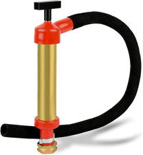 34060-0130 Marine Engine Oil Drain Hand Pump, Brass Oil Extractor Oump for Oil C