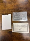 Limited Edition Pyromet Silver Card 1 Troy oz .999Fine Silver