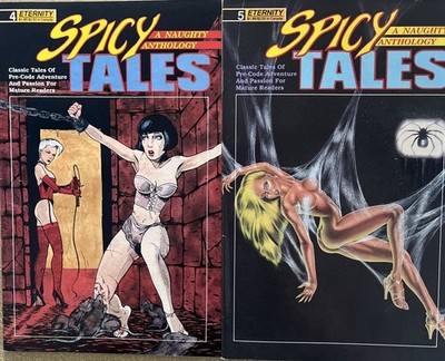 Spicy Tales #4 & #5 (Eternity Comics 1989)