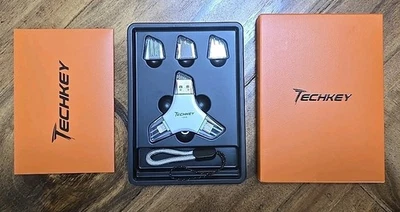 128 GB Flash Drive TECHKEY MFI Certified USB 3in1 External Memory Apple/Android