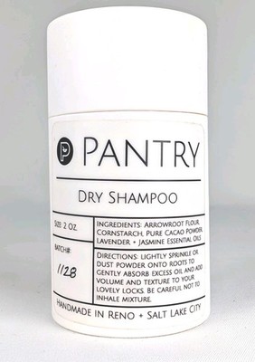 Pantry Handmade Dry Shampoo Powder Lavender Jasmine Arrowroot 2 oz