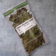 Catnip, Organic Fresh Dried Leaves and Buds, minimal stems