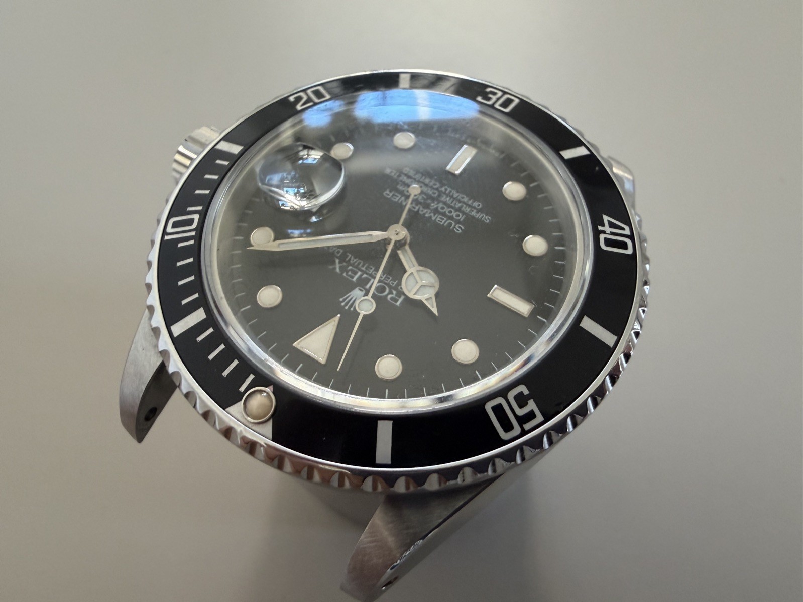Rolex Submariner Sub with Date 16800 Great Condition Rare Matte Dial!  1986 image 2