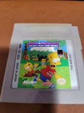 Bart Simpson’s Escape from Camp Deadly (Nintendo Game Boy) - Cart Only