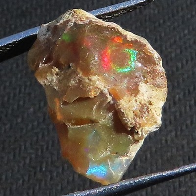 8,45 CT Unbehandelter Äthiopischer Opal Roh Welo Feueropal Roh 13x17x8 Mm TN268
