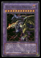 Yugioh Five-Headed Dragon SD09-ENSS1 Ultra Rare Limited NM