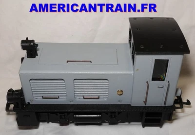 Locomotive de manœuvre diesel fabrication artisanale échelle G type LGB - Photo 1/4