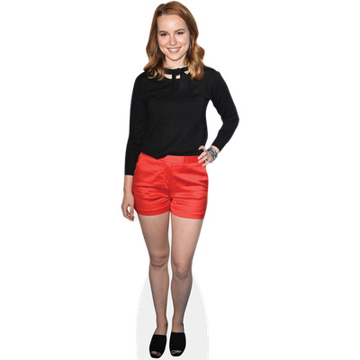 Bridgit Mendler (Shorts) lebensgroßer Ausschnitt
