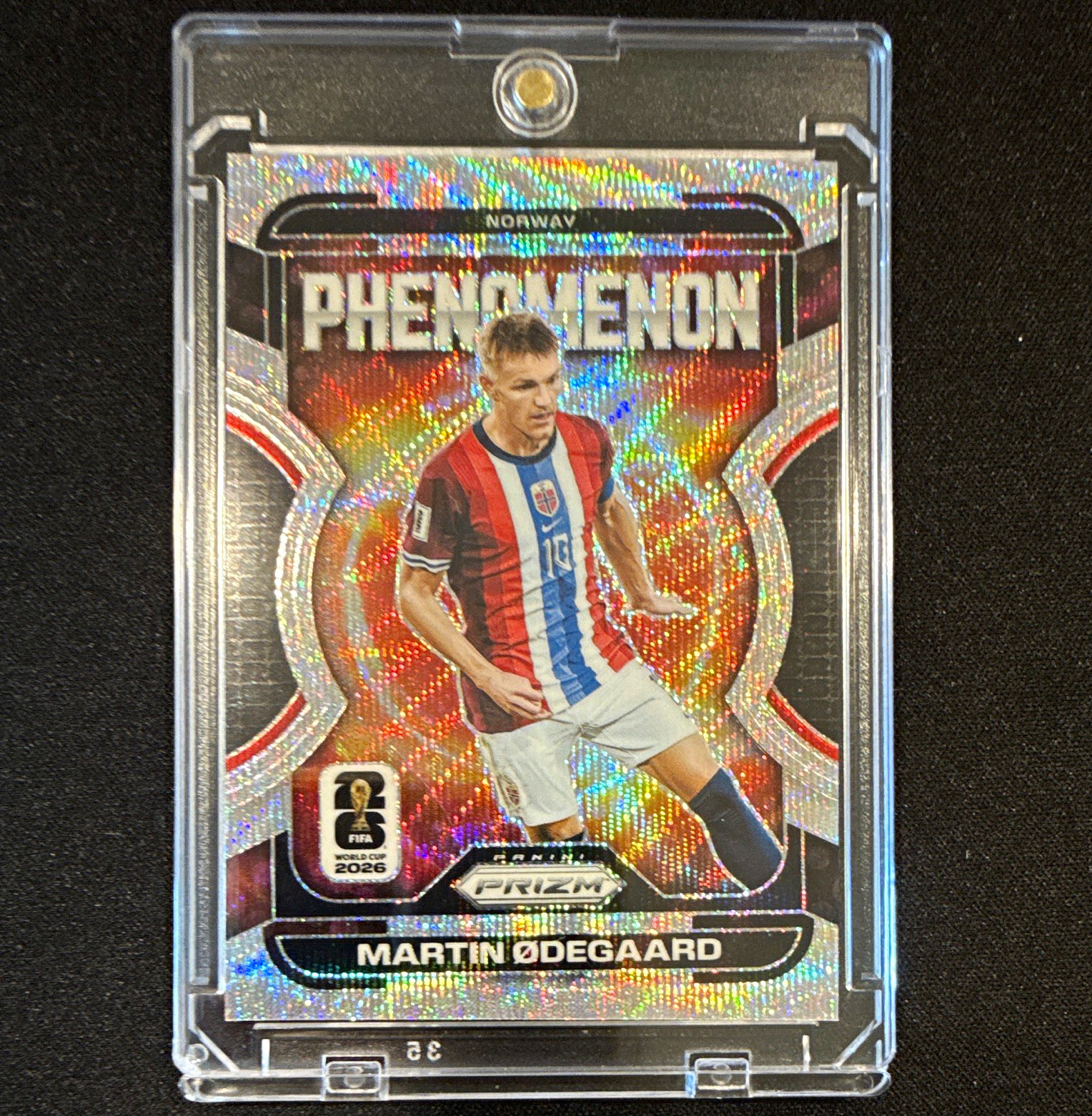 Panini 2026 Prizm FIFA World Cup Phenomenon Insert #10 Martin Odegaard Norway