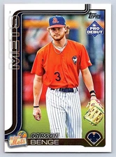  CARSON BENGE  METS  2025 TOPPS PRO DEBUT #PD-55