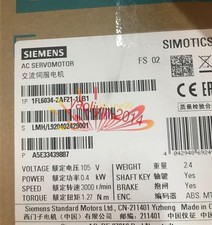 1PCS NEW Siemens 1FL6034-2AF21-1LB1 Servo Motor 1FL6 034-2AF21-1LB1